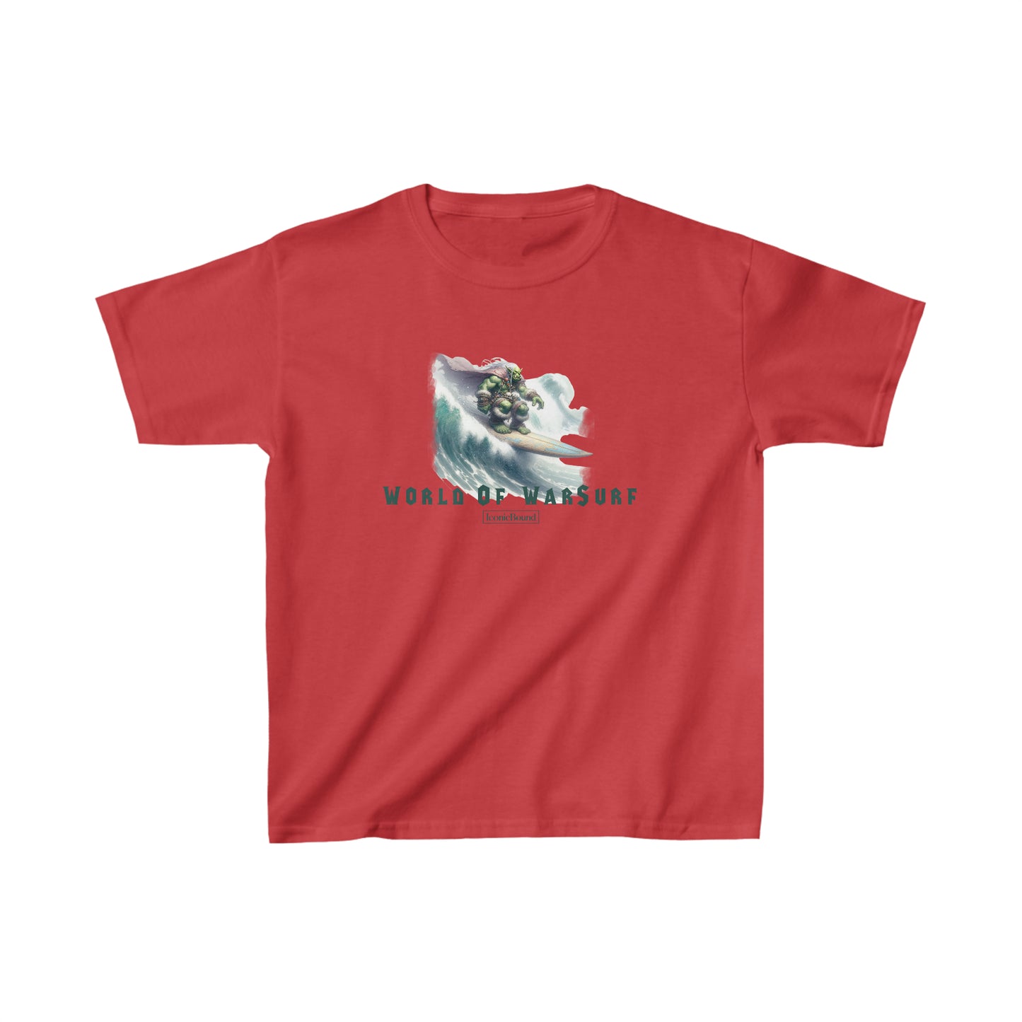 World of WarSurf Orc Kids T-Shirt