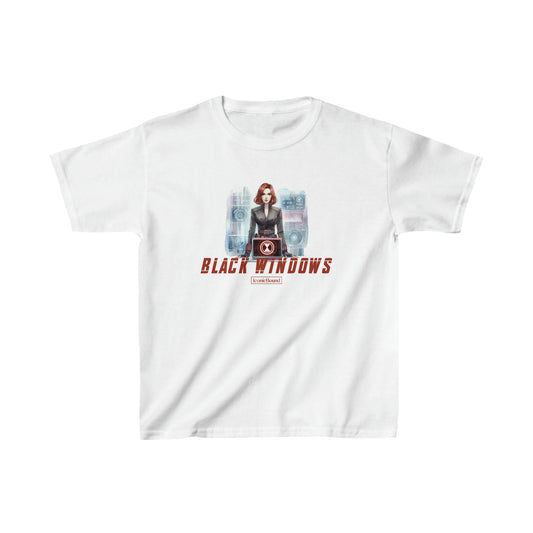 Black Windows Kids T-Shirt