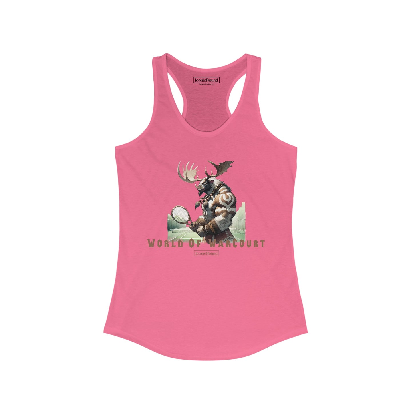 World of WarCourt HM Tauren Racerback Tank