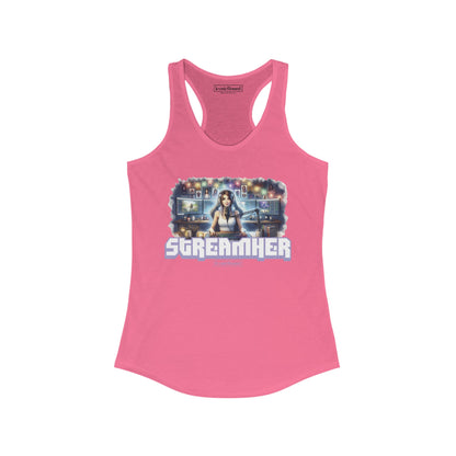 StreamHer Racerback Tank