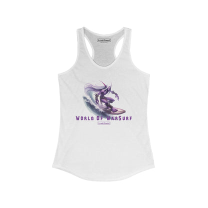 World of WarSurf Night Elf Racerback Tank