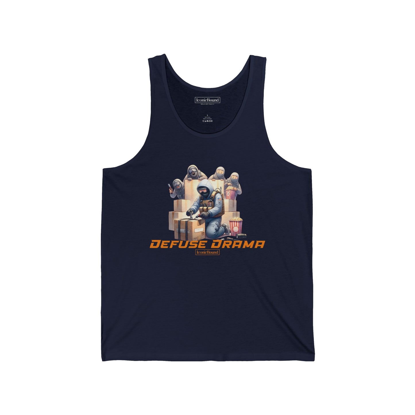 Defuse Drama Jersey Tank