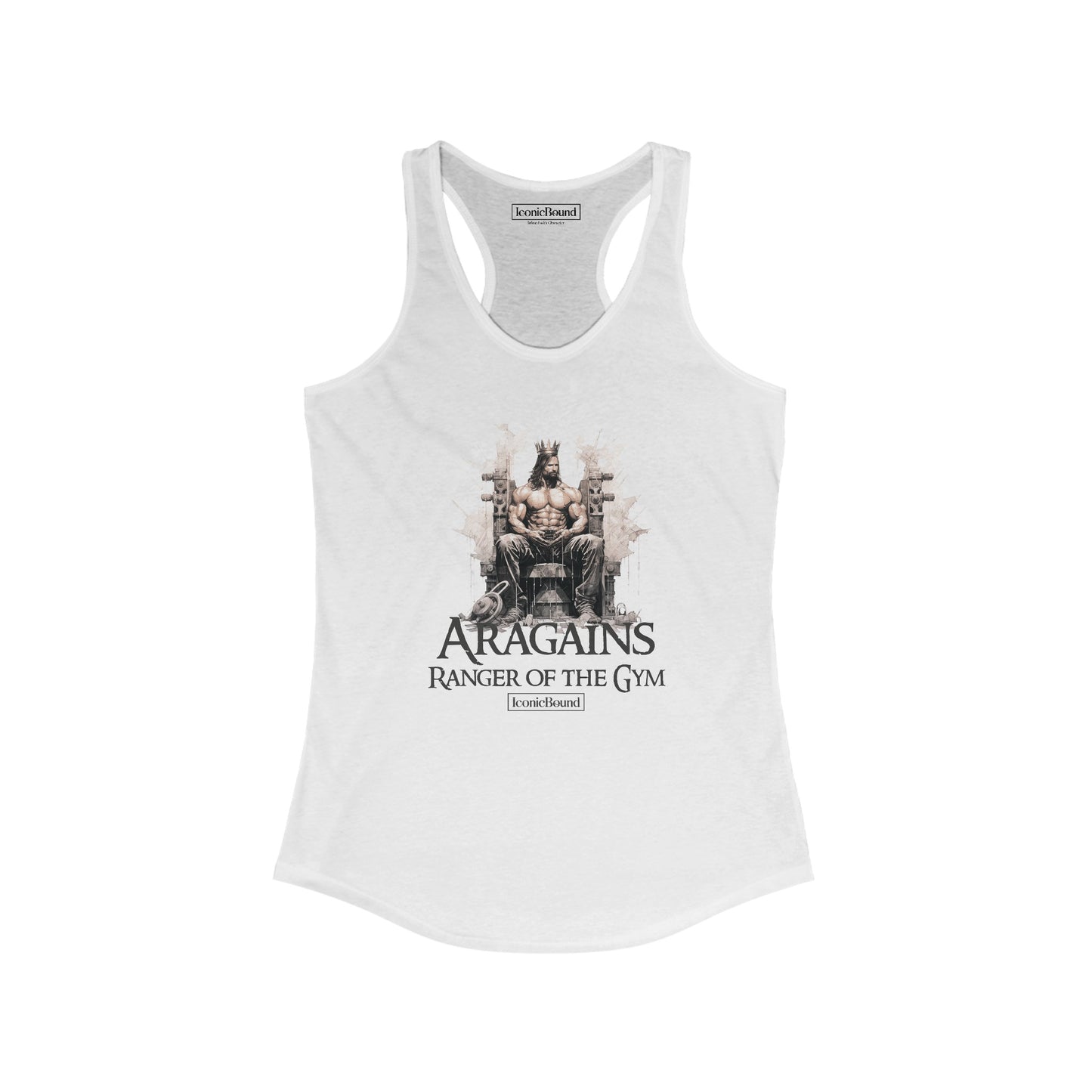 Aragains Ranger of The Gym Racerback Tank