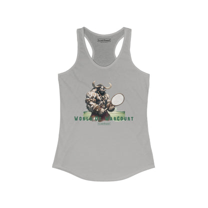 World of WarCourt Tauren Racerback Tank