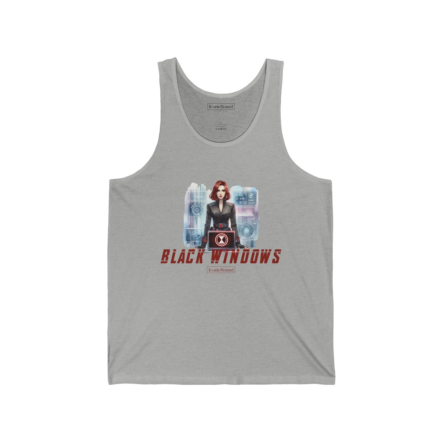 Black Windows Jersey Tank