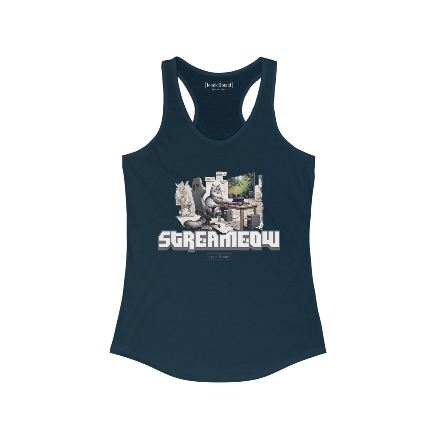 Streameow Racerback Tank