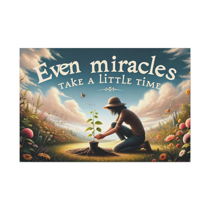 Even Miracles Canvas