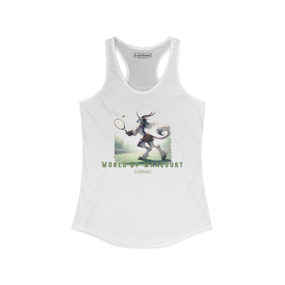 World of WarCourt Draenei Racerback Tank