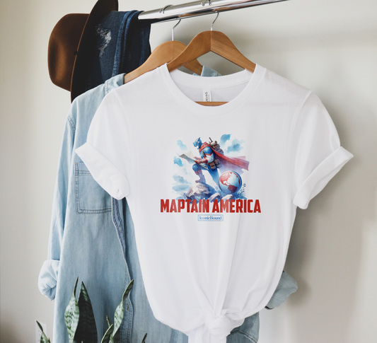 Maptain America T-Shirt