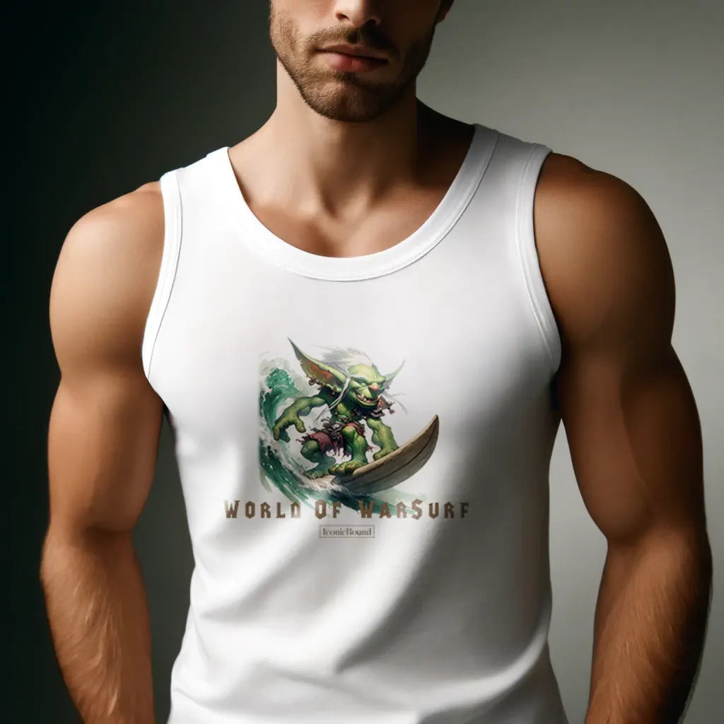 World of WarSurf Goblin Jersey Tank