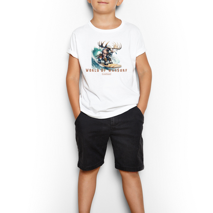 World of WarSurf HM Tauren Kids T-Shirt