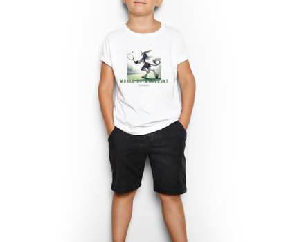 World of WarCourt Draenei Kids T-Shirt