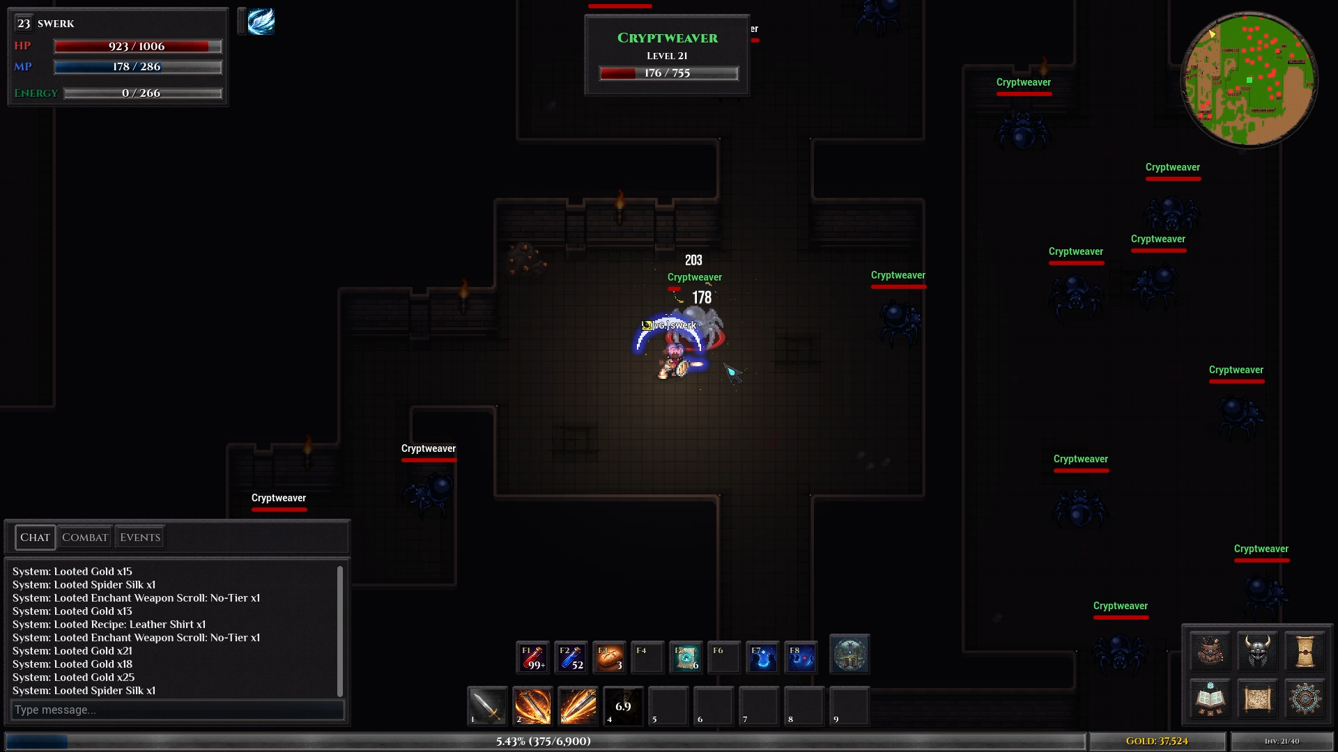 IconicQuest combat gameplay