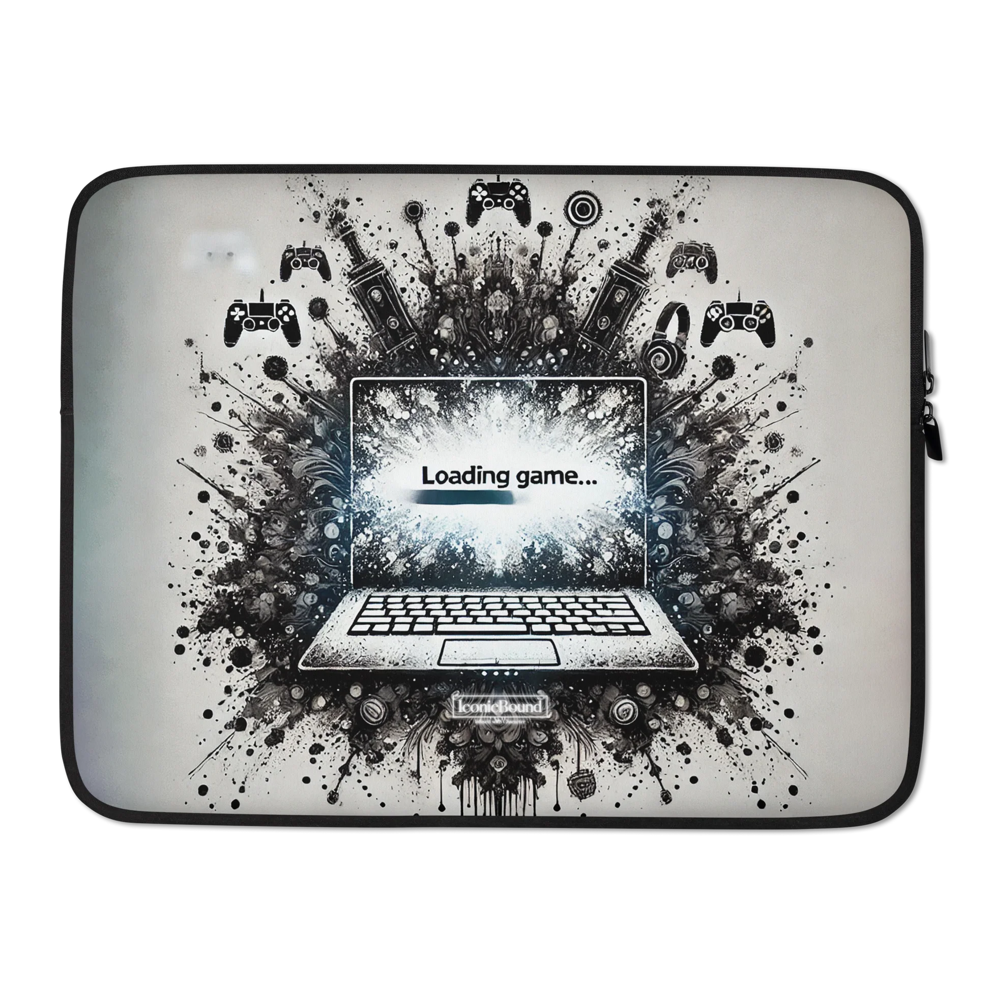 Loading Game Laptop Sleeve Detail