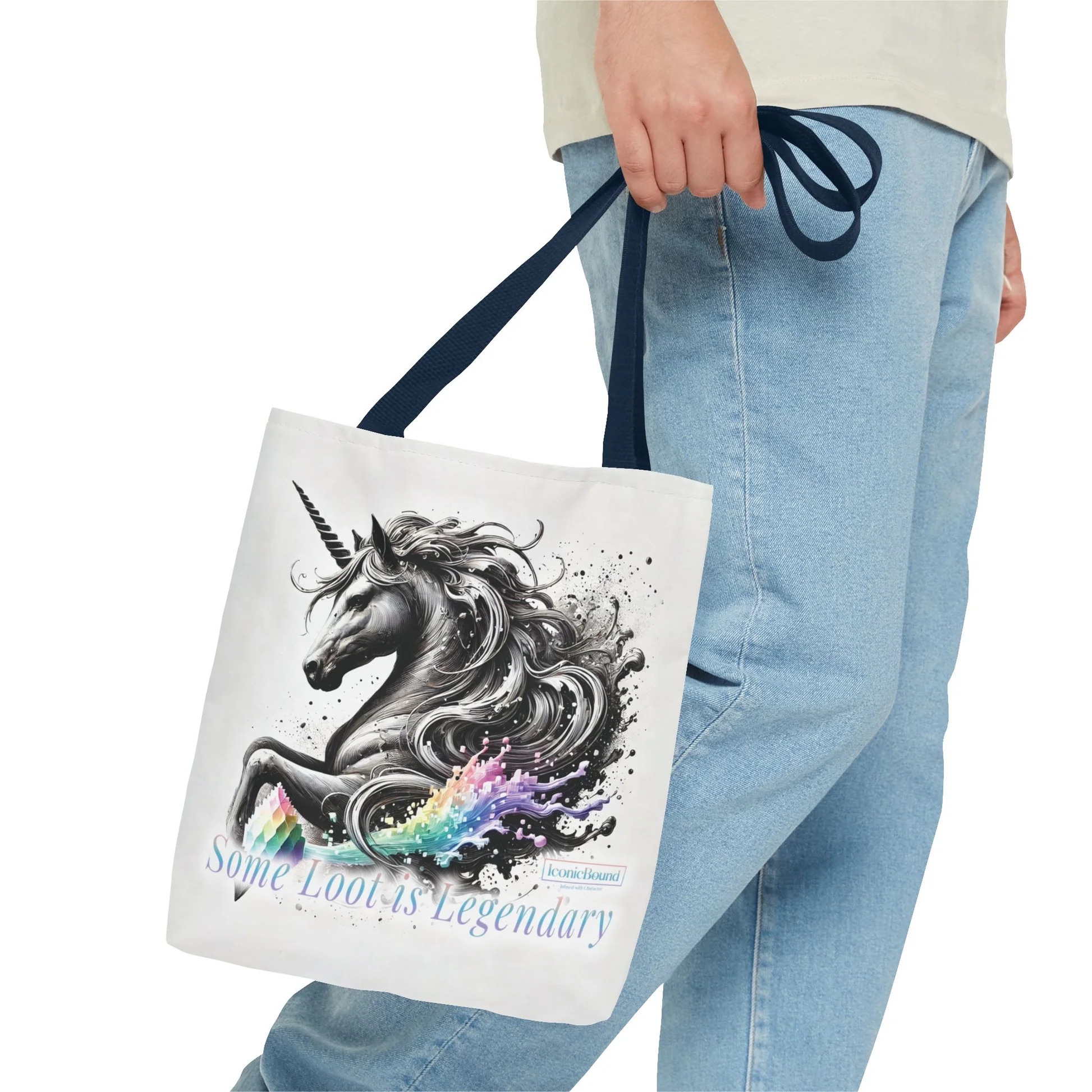 Some Loot Is Legendary Tote Bag In Use